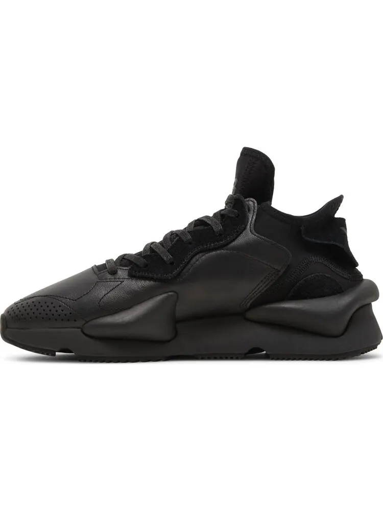 Кроссовки Y-3 Kaiwa 'Triple Black' — изображение 3 из 4, черный