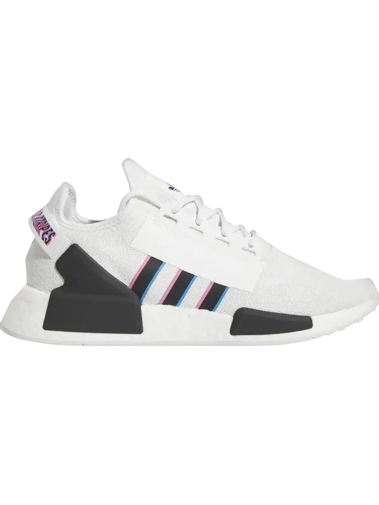 Кроссовки NMD_R1 V2 'White Pulse Blue Magenta' — изображение 1 из 1, белый