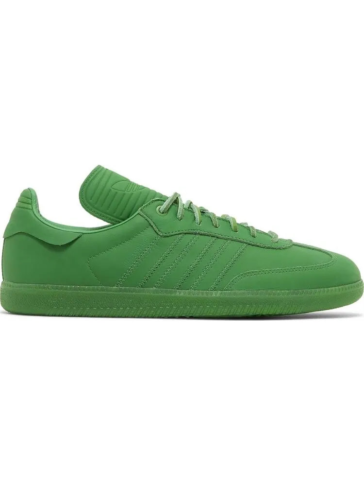 Кроссовки Pharrell x Samba Human Race 'Green' — изображение 1 из 4, зеленый