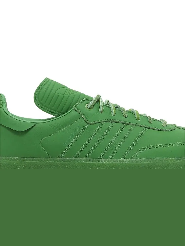 Кроссовки Pharrell x Samba Human Race 'Green' — изображение 2 из 4, зеленый