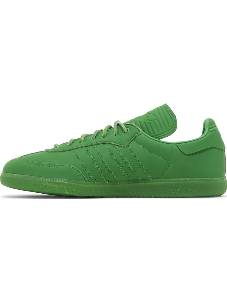 Кроссовки Pharrell x Samba Human Race 'Green' — изображение 3 из 4, зеленый