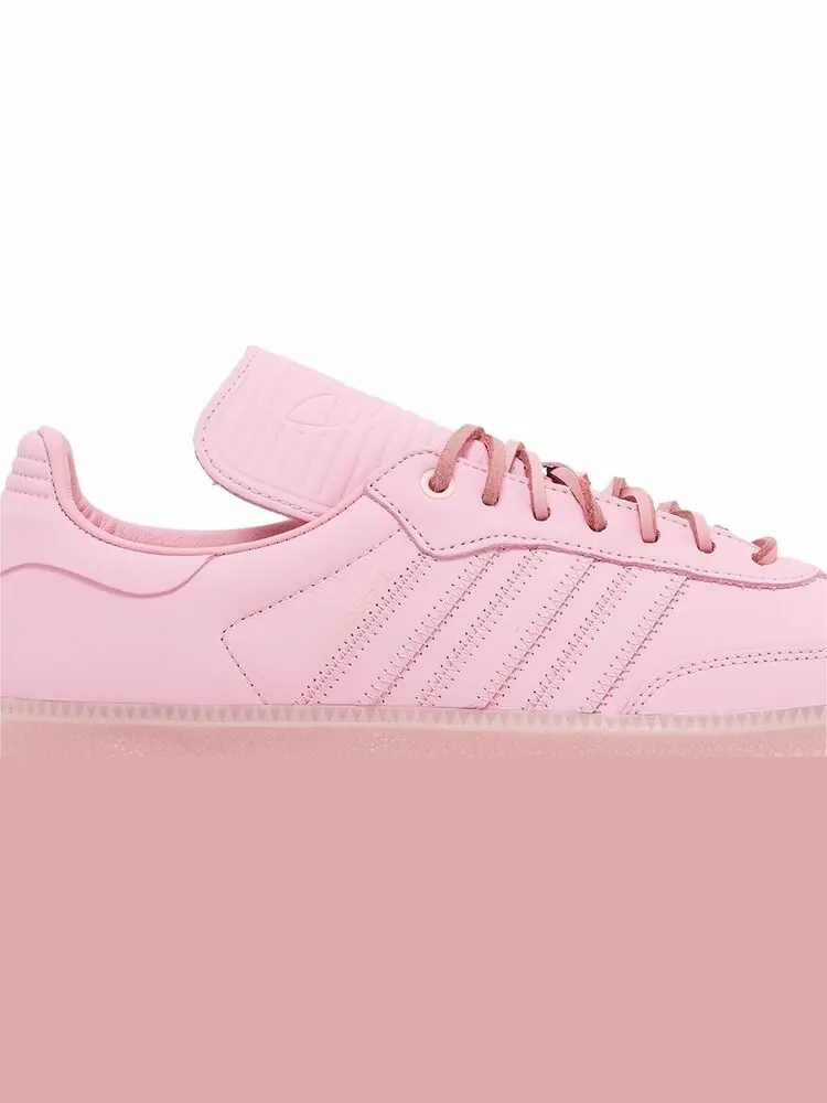 Кроссовки Pharrell x Samba Human Race 'Pink' — изображение 2 из 4, розовый