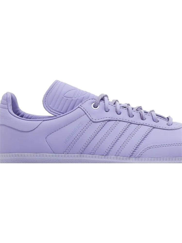 Кроссовки Pharrell x Samba Human Race 'Purple' — изображение 2 из 4, фиолетовый