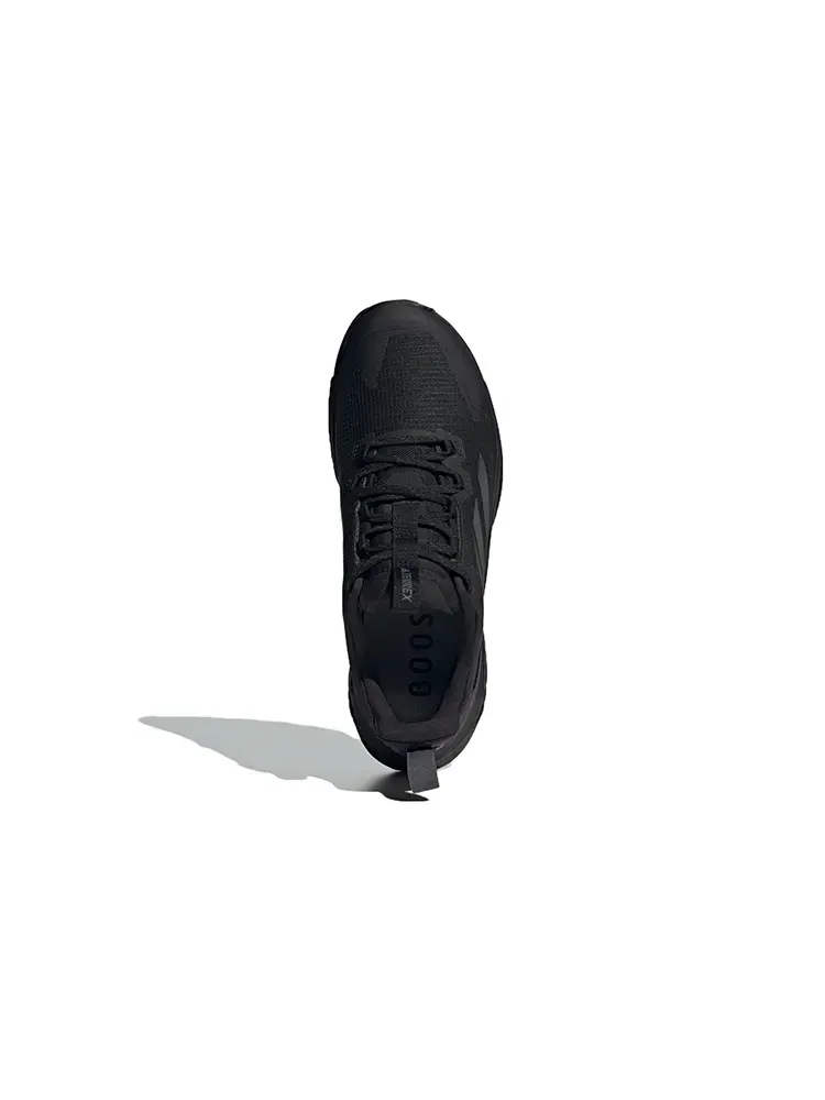 Кроссовки Terrex Free Hiker 2.0 Low GORE-TEX 'Black Grey' — изображение 4 из 5, черный