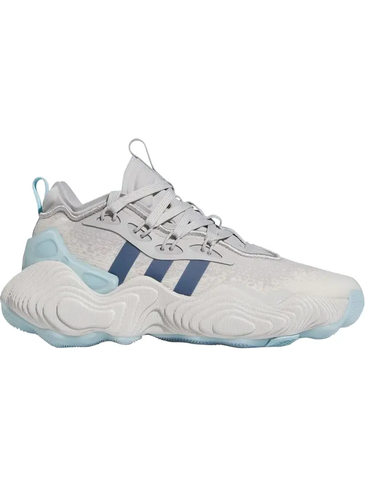 Кроссовки Trae Young 3 J 'Grey Preloved Ink' — изображение 1 из 1, серый