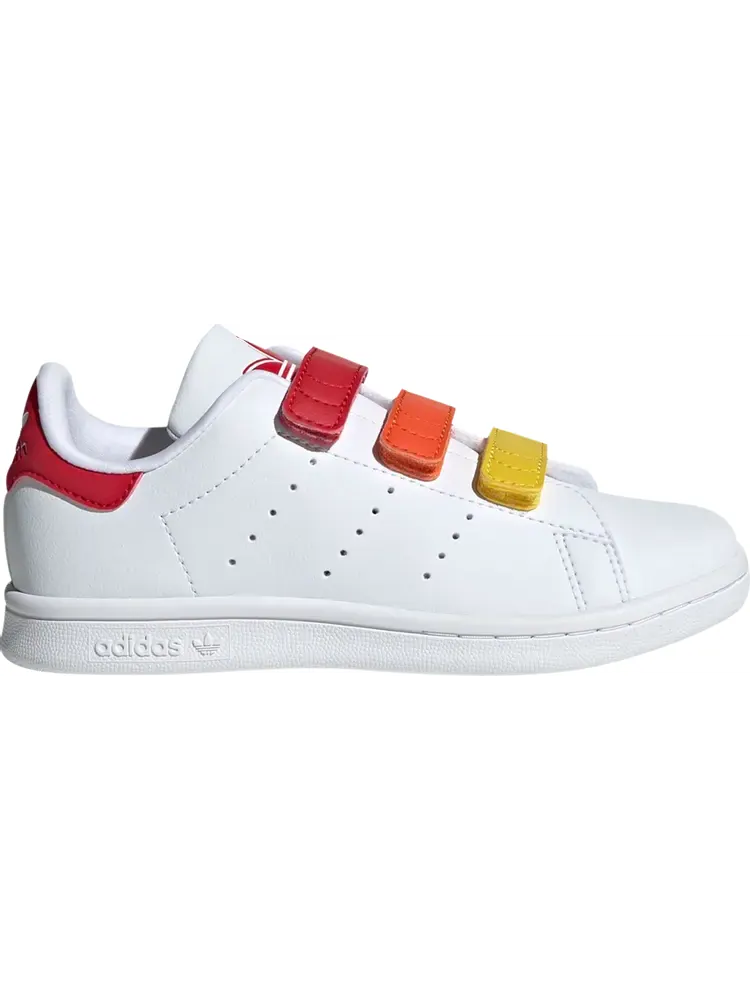 Кроссовки Stan Smith J 'White Better Scarlet' — изображение 1 из 1, белый