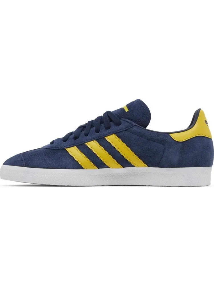 Кроссовки Arsenal FC x Gazelle 'Collegiate Navy Tribe Yellow' — изображение 3 из 4, синий