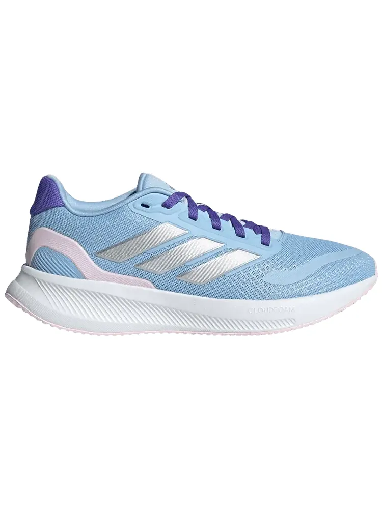Кроссовки adidas Runfalcon 5 J 'Glow Blue Silver Pink' — изображение 1 из 1, синий