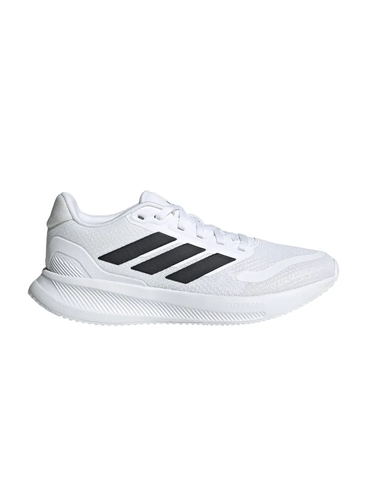 Кроссовки adidas Runfalcon 5 J 'White Black' — изображение 1 из 1, белый/черный/черный