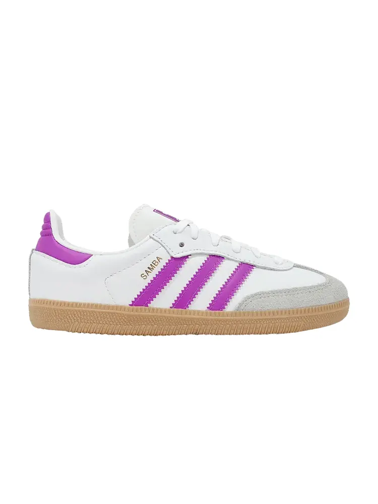 Кроссовки Samba OG C 'White Purple Burst Gum' — изображение 1 из 1, белый фиолетовый