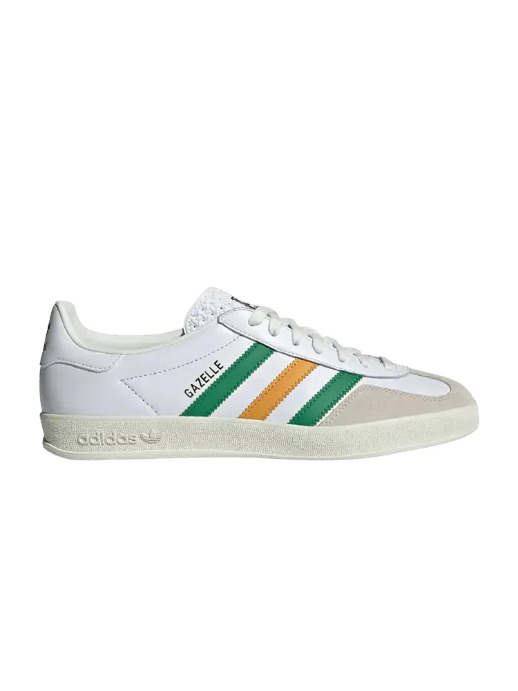Кроссовки Gazelle 'White Green Preloved Yellow' — изображение 1 из 1, белый зеленый желтый