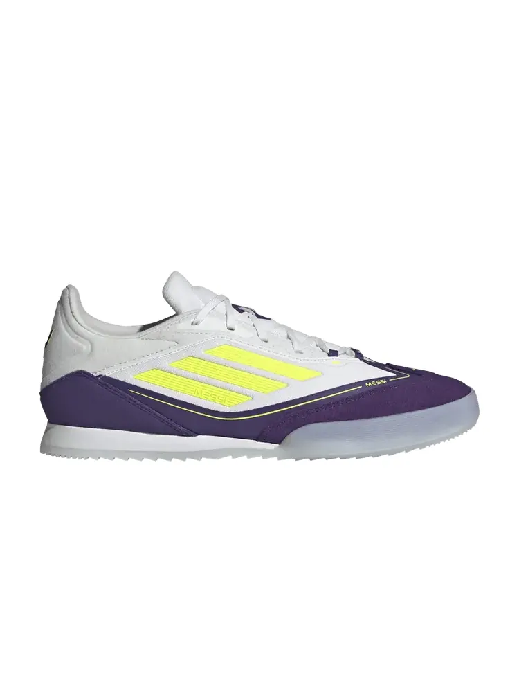 Кроссовки adidas Lionel Messi x Adizero F50 Freestyle 24 'Triunfo Estelar Pack' — изображение 1 из 1, белый//фиолетовый