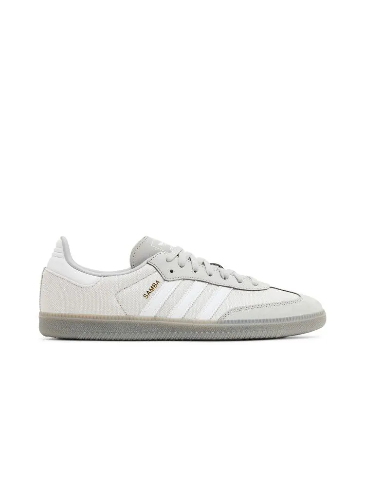Кроссовки adidas Samba OG 'All-Weather - Grey' — изображение 2 из 9, серый/белый/серый
