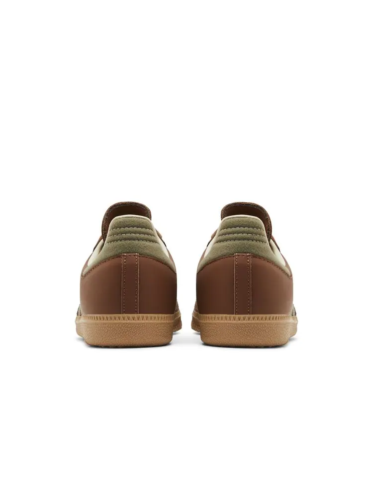 Кроссовки Samba OG 'Brown Olive Strata' — изображение 6 из 8, коричневый оливковый