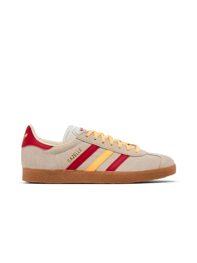 Кроссовки adidas Wmns Gazelle 'White Spark Scarlet' — изображение 2 из 9, белый