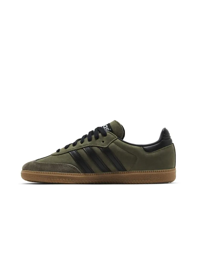 Кроссовки Samba OG 'Base Green Black' — изображение 3 из 8, зеленый черный