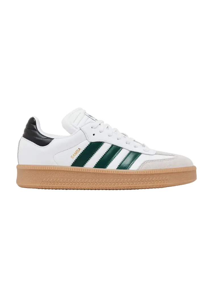 Кроссовки adidas Samba XLG 'White Collegiate Green Gum' — изображение 1 из 9, белый/зеленый