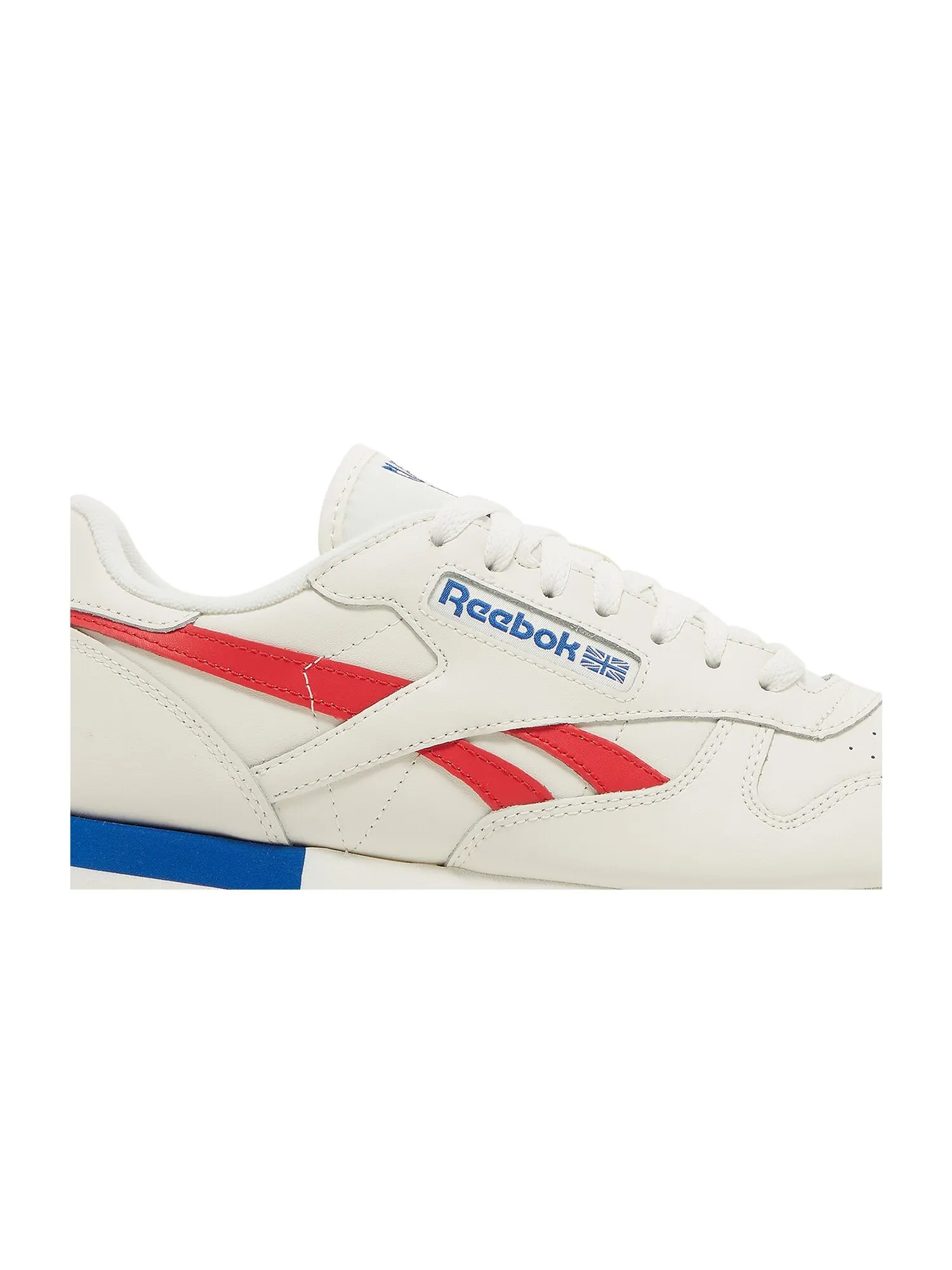 Кроссовки Classic Leather Reebok — изображение 2 из 8, красный/синий
