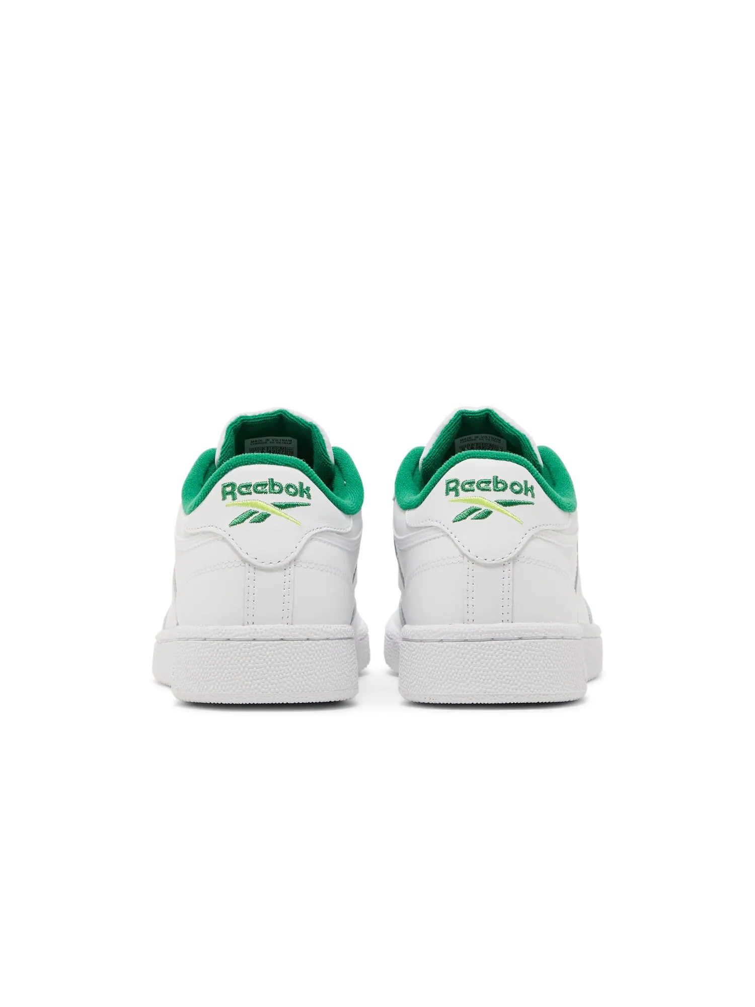Кроссовки Club C 85 Reebok — изображение 6 из 8, белый/зеленый/желтый