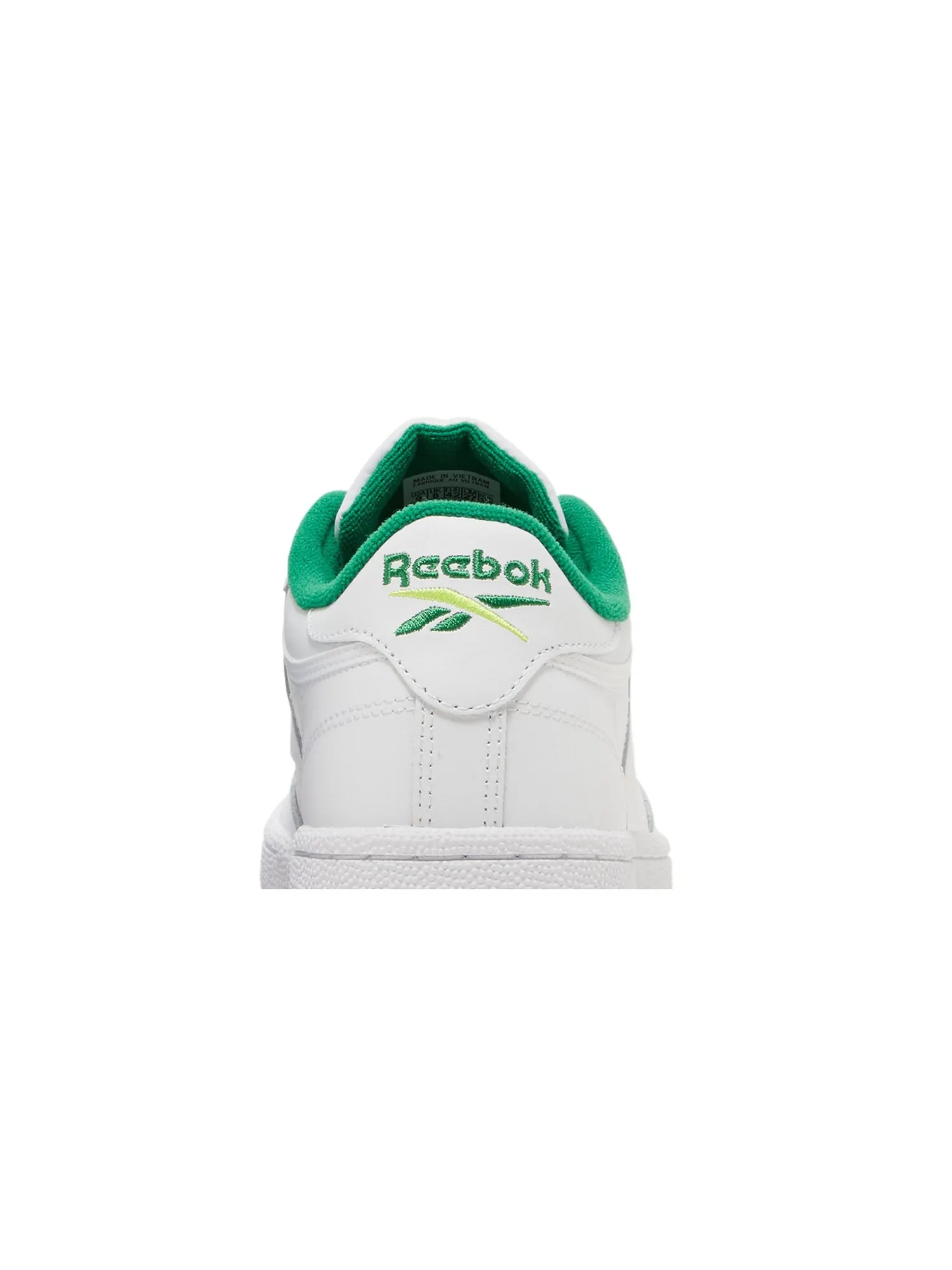 Кроссовки Club C 85 Reebok — изображение 7 из 8, белый/зеленый/желтый
