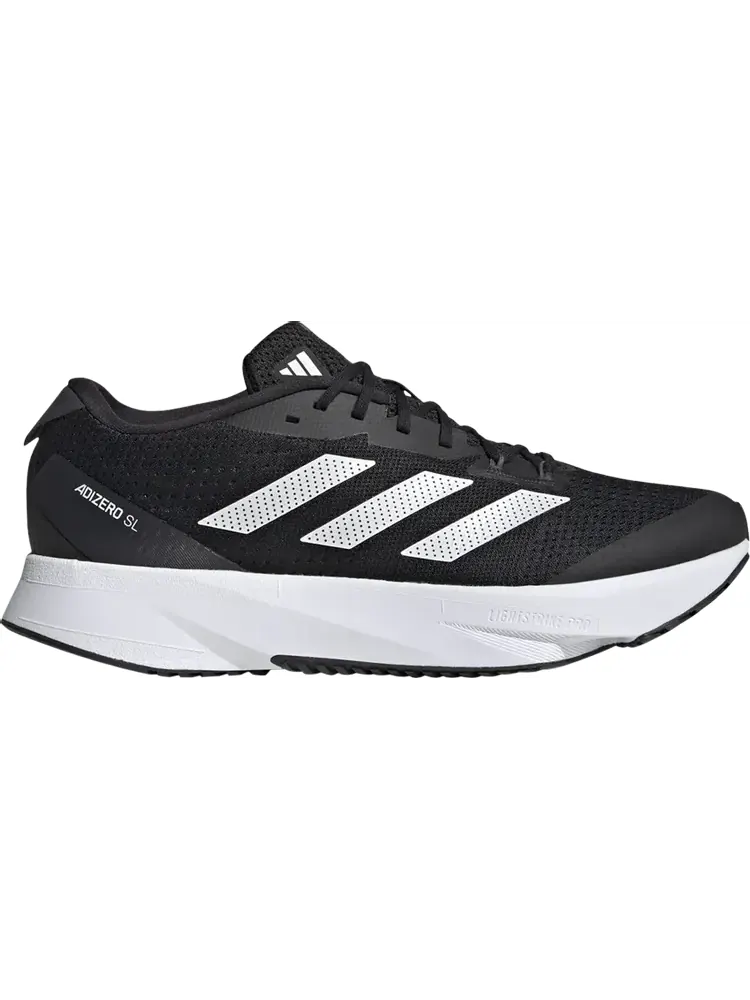 Кроссовки Adizero SL Wide 'Black White' — изображение 1 из 1, черный