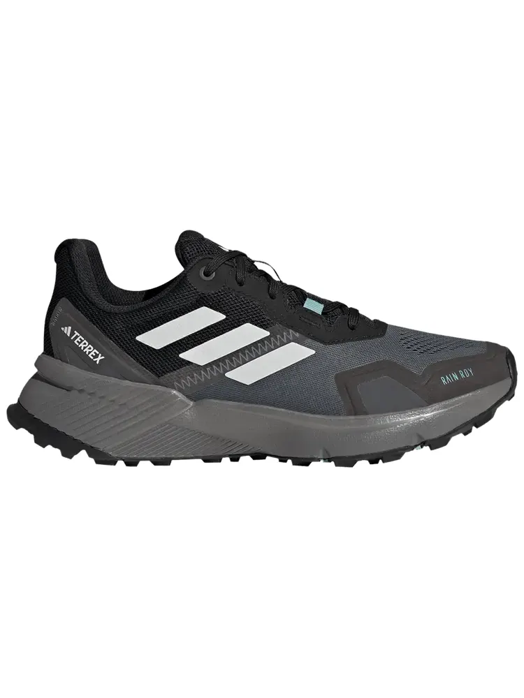 Кроссовки adidas Wmns Terrex Soulstride RAIN.RDY 'Black Grey' — изображение 1 из 1, черный