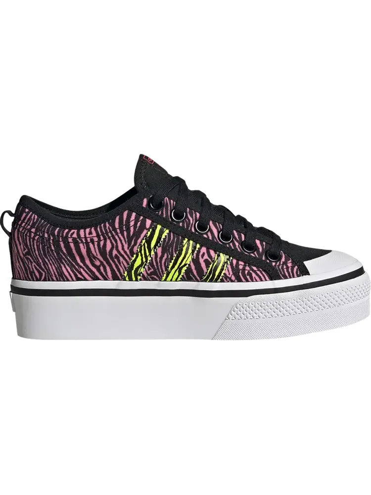 Кроссовки Wmns Nizza Platform 'Bliss Pink Zebra' — изображение 1 из 1, черный