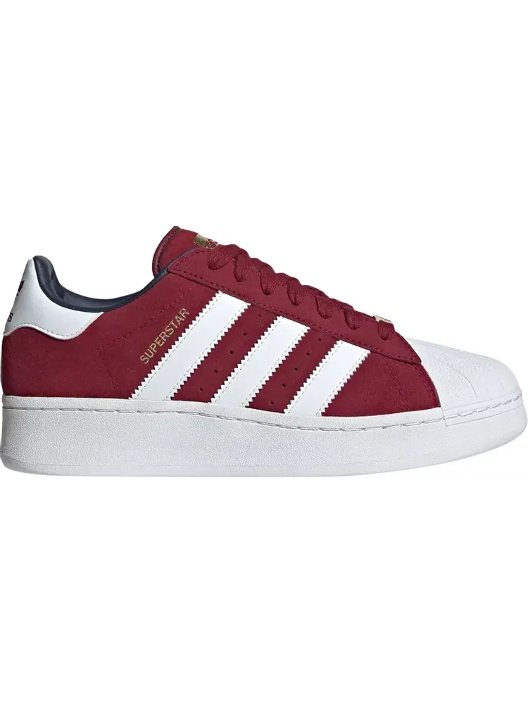Кроссовки Superstar XLG 'Collegiate Burgundy White' — изображение 1 из 1, красный