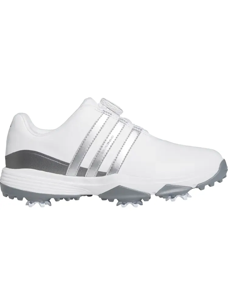 Кроссовки Tour 360 24 BOA Golf J 'White Iron Metallic' — изображение 1 из 1, белый