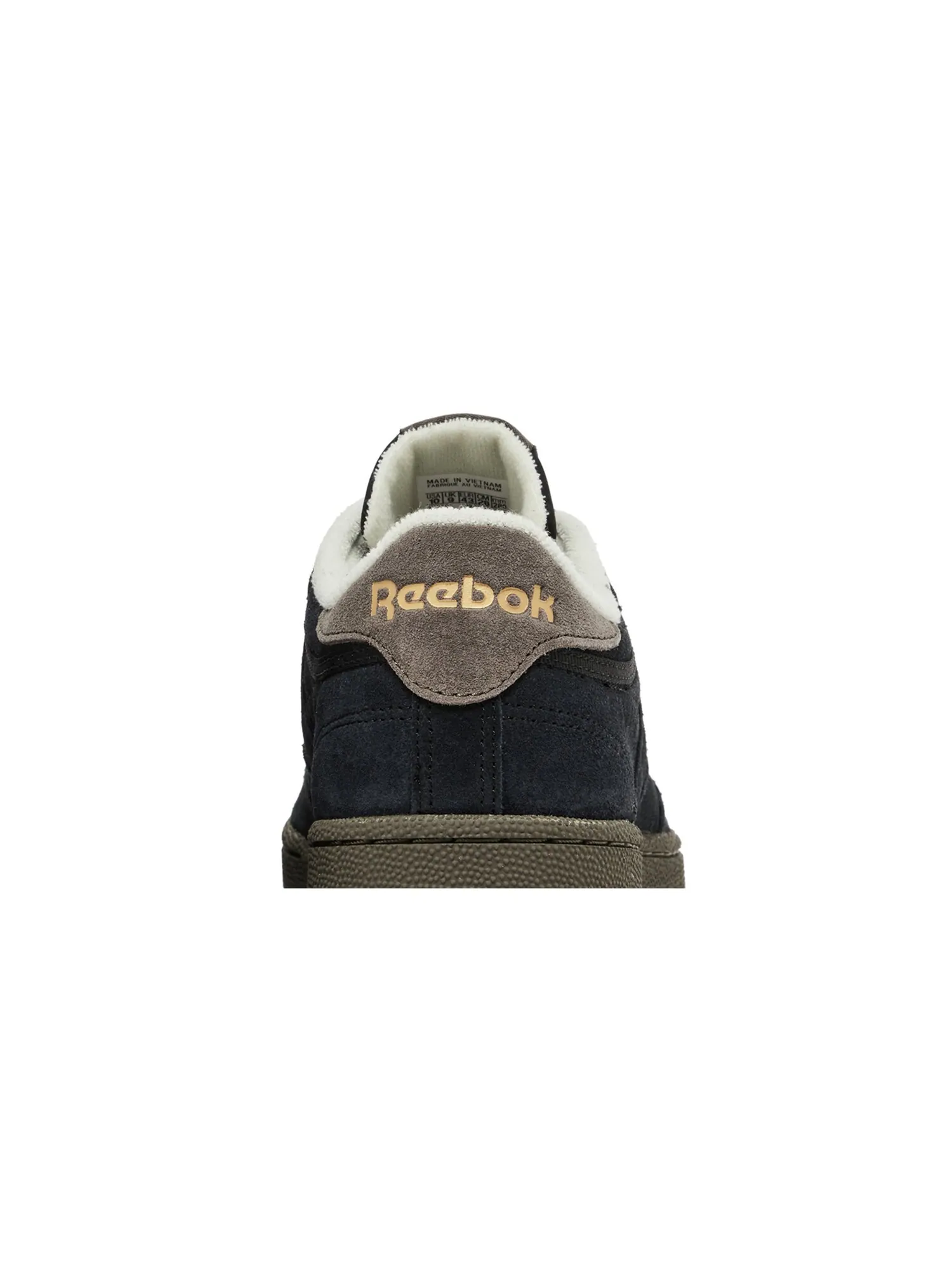 Кроссовки END. x Club C 85 Reebok — изображение 7 из 8, черный//бледный желтый