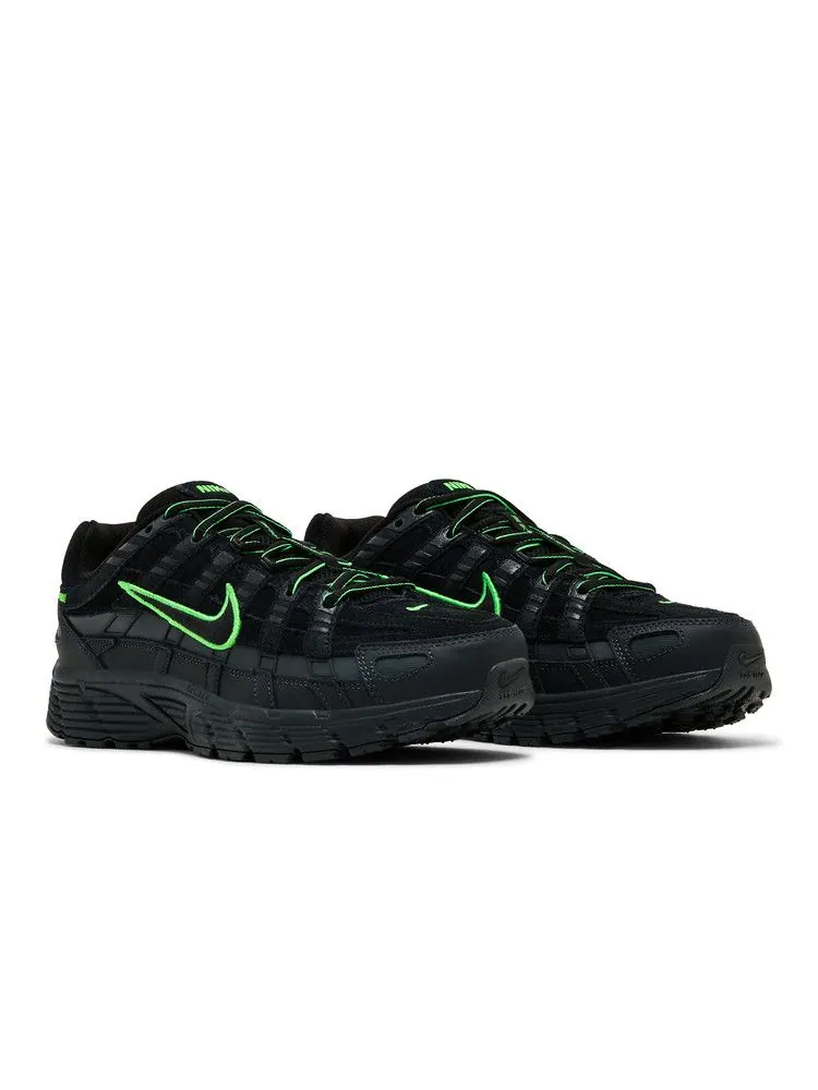 Кроссовки Nike P-6000 Premium 'Black Impact Green' — изображение 9 из 9, черный/зеленый