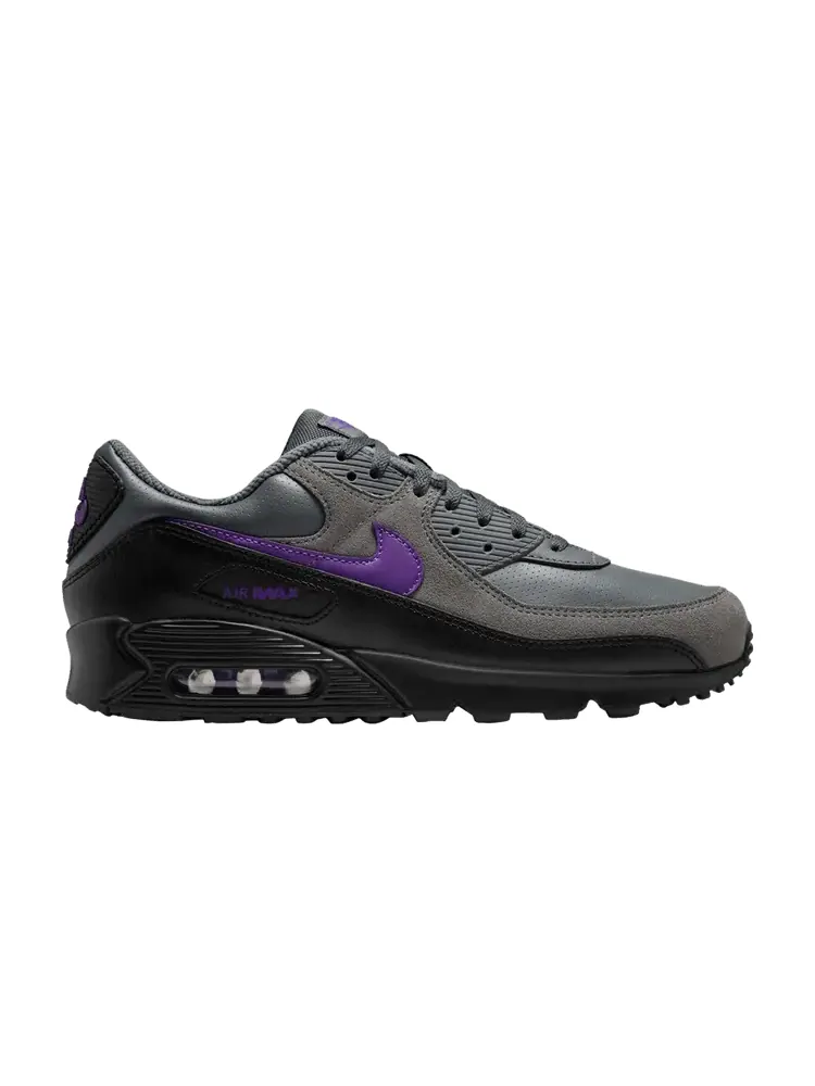 Кроссовки Nike Air Max 90 'Racing Pack - Iron Grey Wild Grape' — изображение 1 из 1, серый//черный/белый