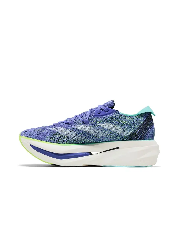 Кроссовки Adizero Prime X 2.0 Strung 'Cobalt Blue Lucid Lemon' — изображение 3 из 8, синий