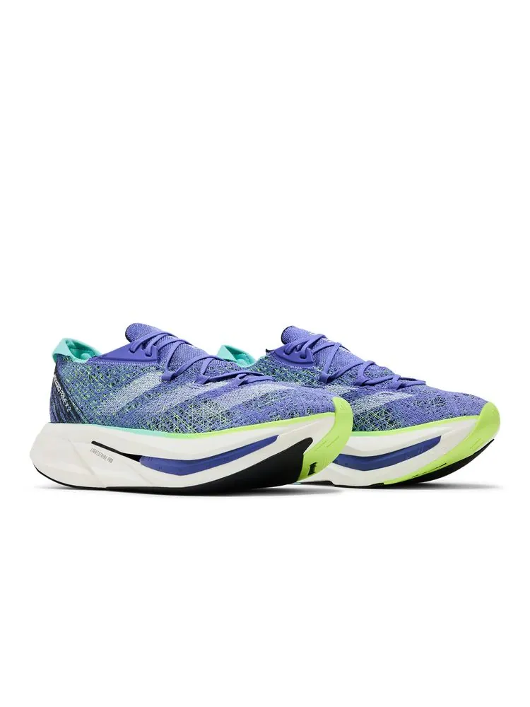Кроссовки Adizero Prime X 2.0 Strung 'Cobalt Blue Lucid Lemon' — изображение 8 из 8, синий