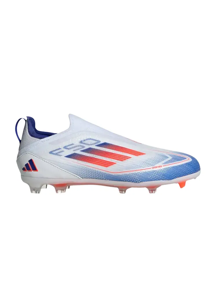 Кроссовки Adidas Adizero F50 Pro Laceless FG J — изображение 1 из 1, белый