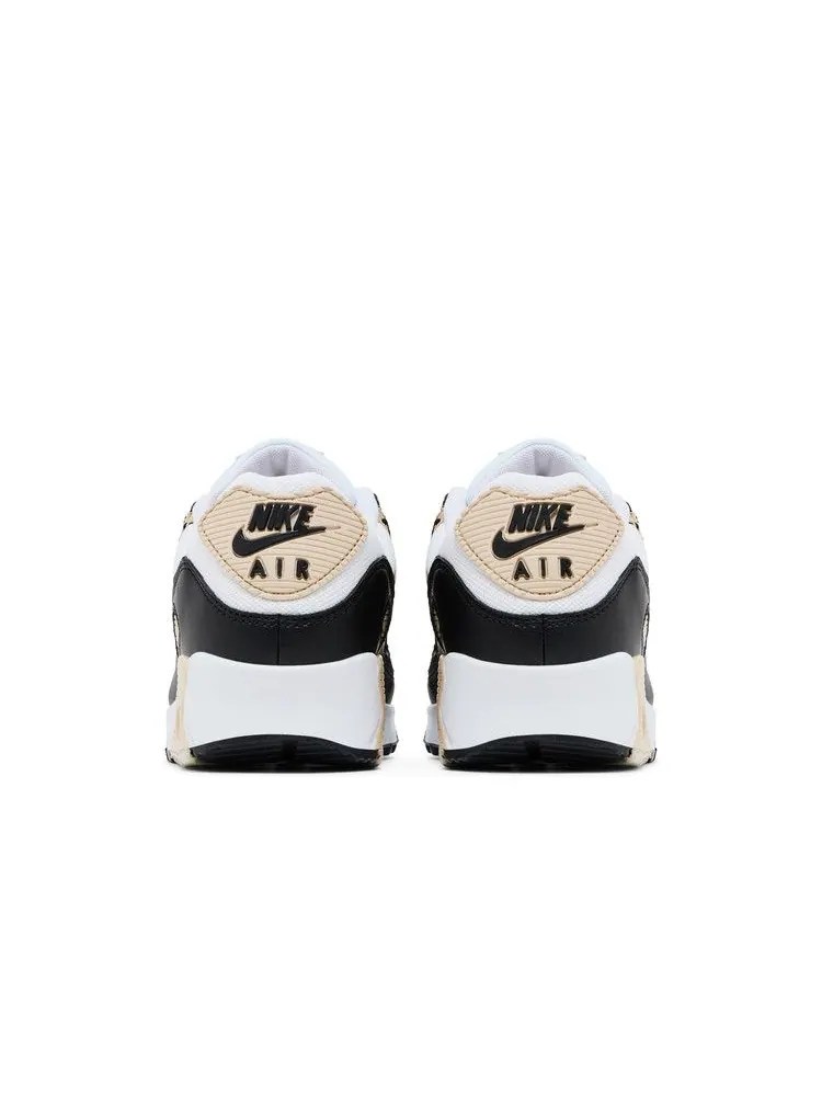 Кроссовки Nike Wmns Air Max 90 'Leopard' — изображение 7 из 9, белый/черный