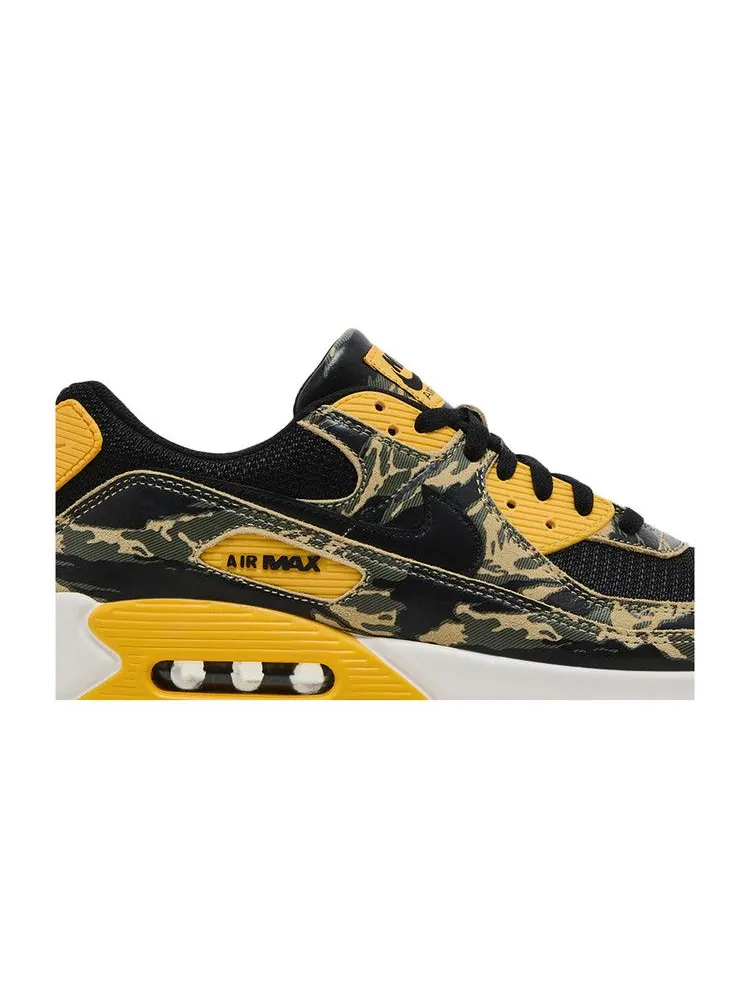 Кроссовки Nike Air Max 90 Premium 'Camo Pack - University Gold' — изображение 3 из 9