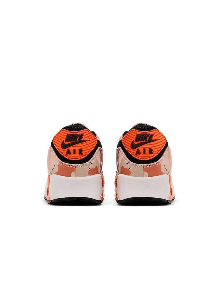 Кроссовки Nike Air Max 90 Premium Camo Pack Bio Beige / Safety Orange — изображение 7 из 10, оранжевые