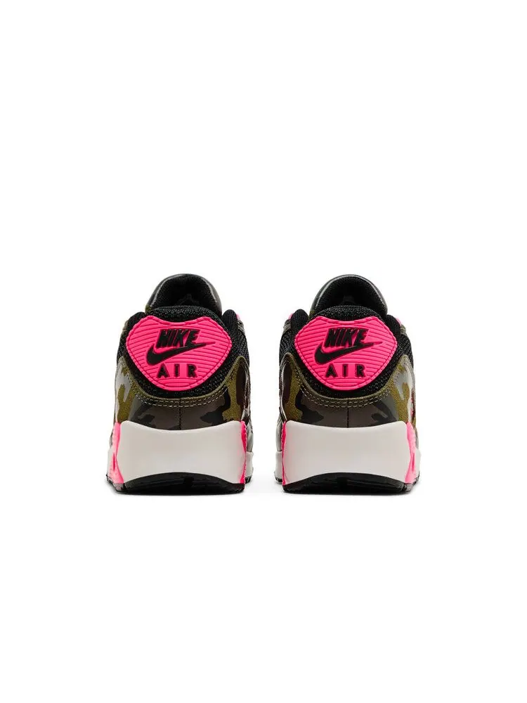 Кроссовки Nike Air Max 90 Premium 'Camo Pack - Sequoia Hyper Pink' — изображение 7 из 9