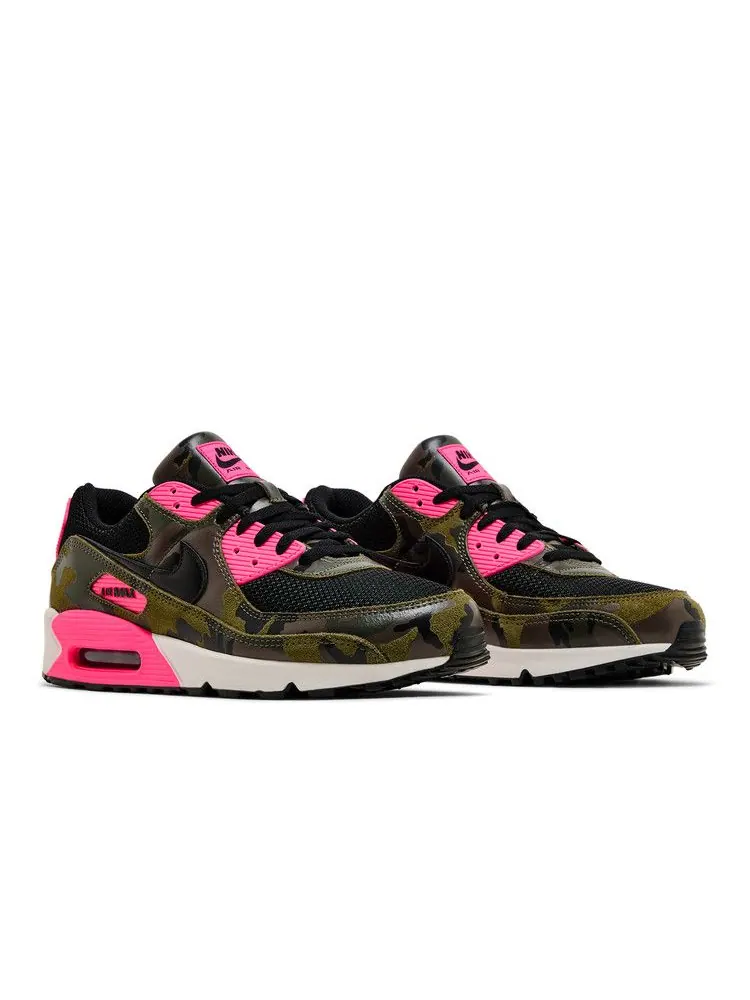 Кроссовки Nike Air Max 90 Premium 'Camo Pack - Sequoia Hyper Pink' — изображение 9 из 9