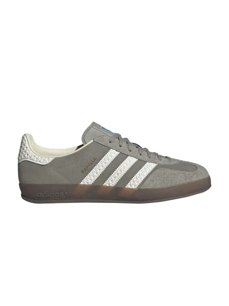 Кроссовки Adidas Gazelle Indoor — изображение 1 из 1, серебристый