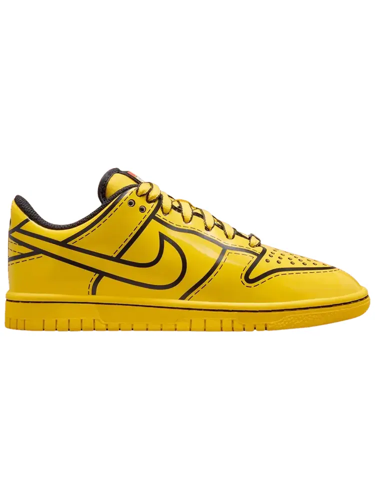 Кроссовки LEGO x Nike Dunk Low GS — изображение 1 из 1, желтый