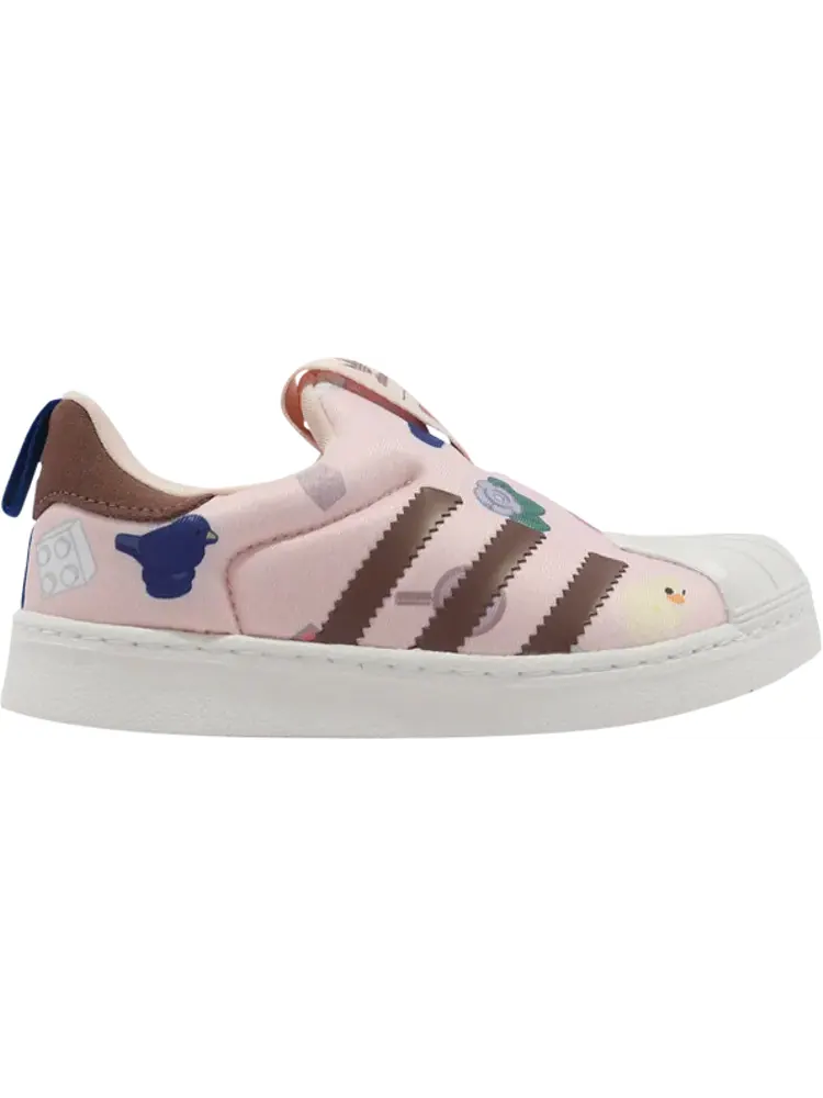 Кроссовки Adidas LEGO x Superstar 360 I — изображение 1 из 1, розовый