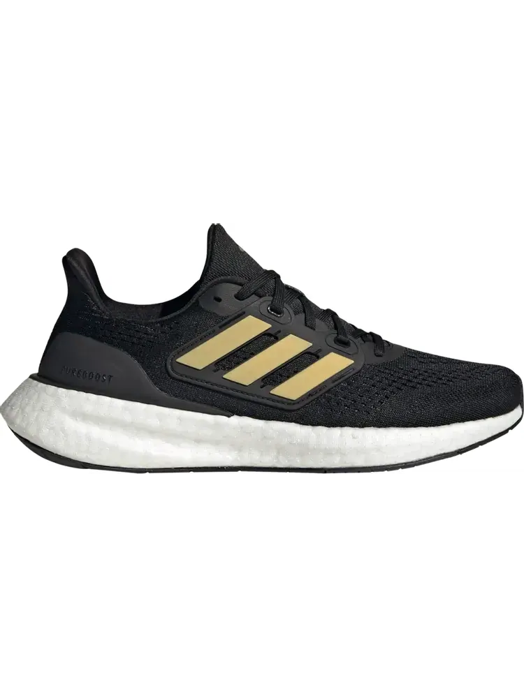 Кроссовки Wmns PureBoost 23 'Black Gold Metallic' — изображение 1 из 1, черный