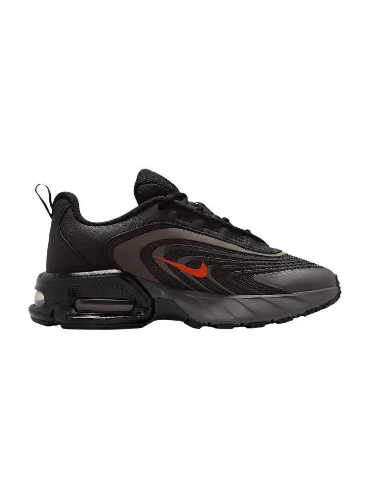 Кроссовки Nike Air Max Fire GS 'Medium Ash Black Team Orange' — изображение 1 из 1, черный