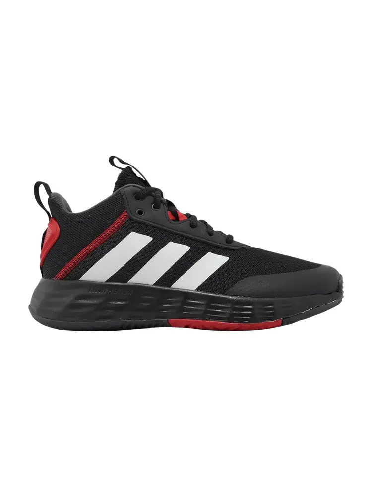 Кроссовки adidas Own The Game 2.0 K 'Black Vivid Red' — изображение 1 из 1, черный/белый/красный