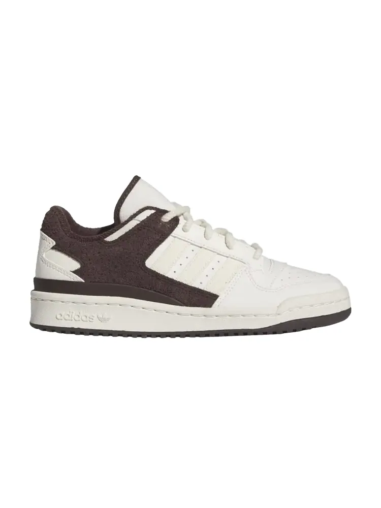 Кроссовки adidas Wmns Forum Low CL 'White Shale Brown' — изображение 1 из 1, белый/коричневый/белый