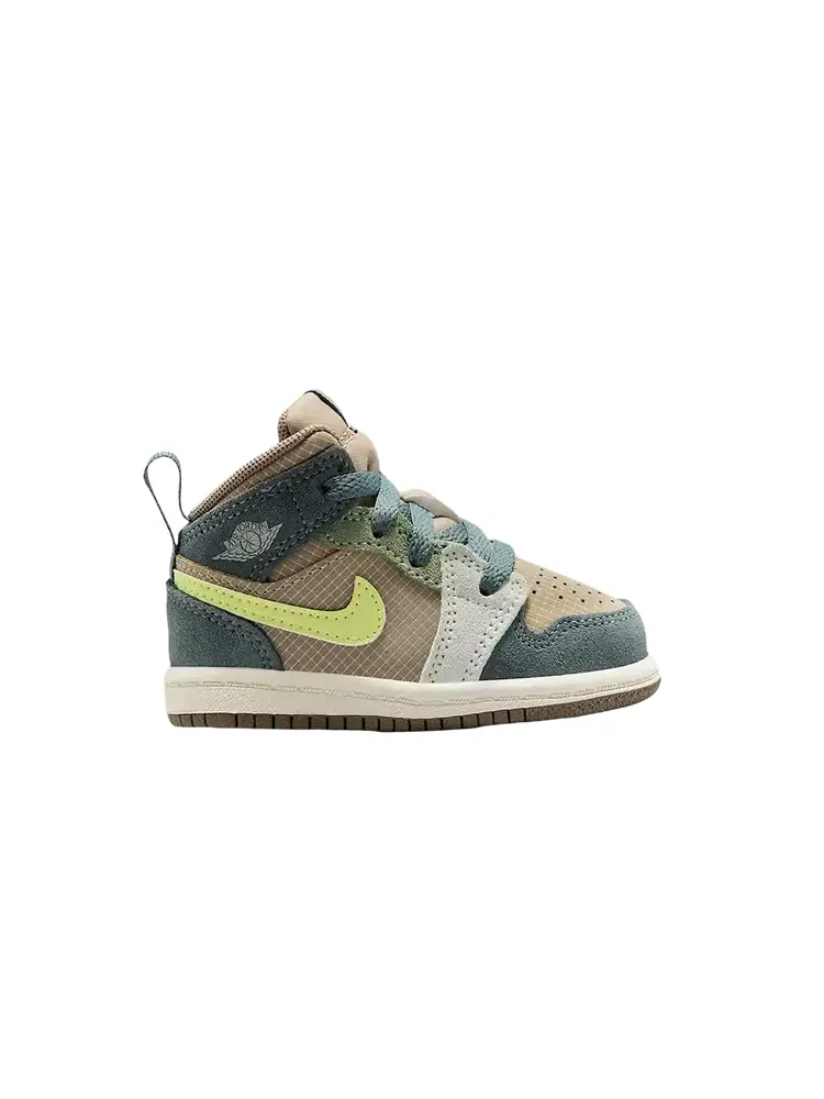 Air Jordan 1 Mid SE TD 'Хаки' — изображение 1 из 1, коричневый