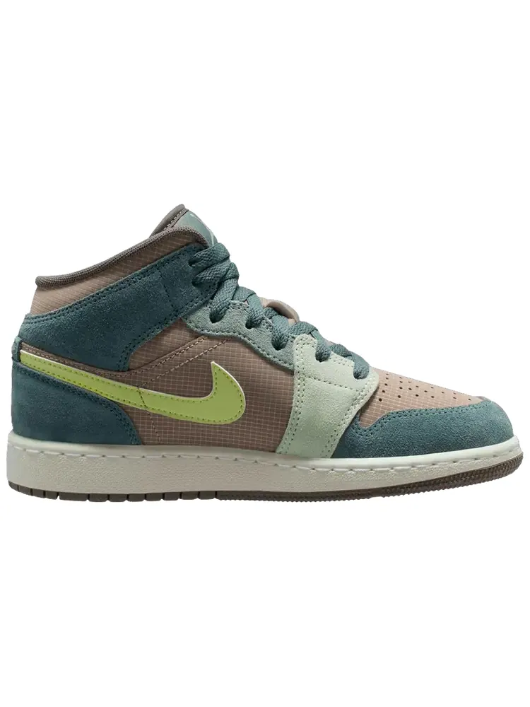 Кроссовки Air Jordan 1 Mid SE GS — изображение 1 из 1, мульти