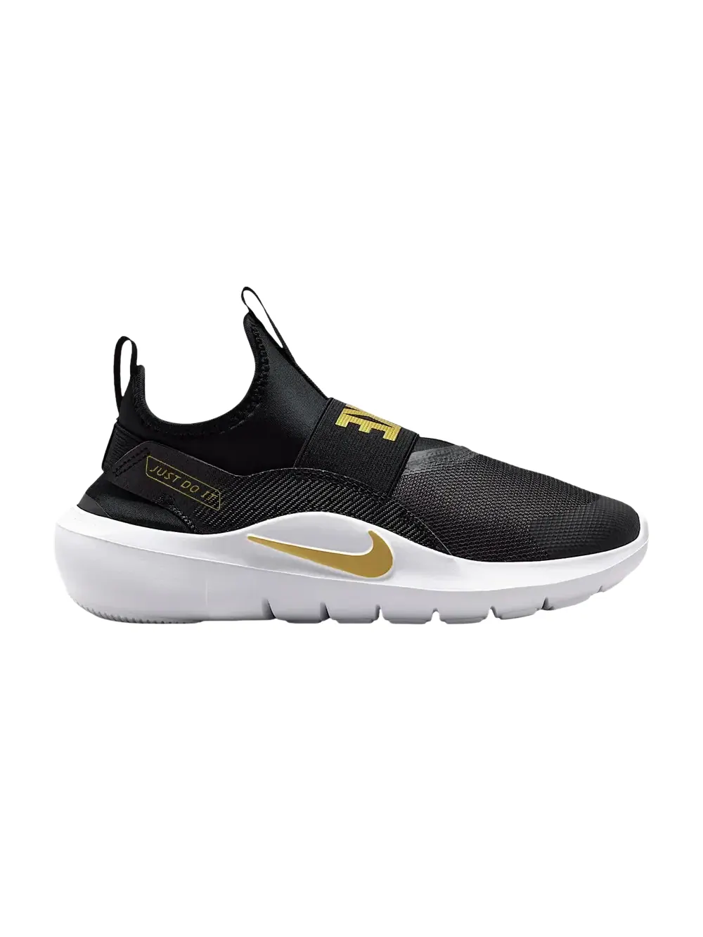Кроссовки Nike Flex Runner 4 GS — изображение 1 из 1, черный/белый